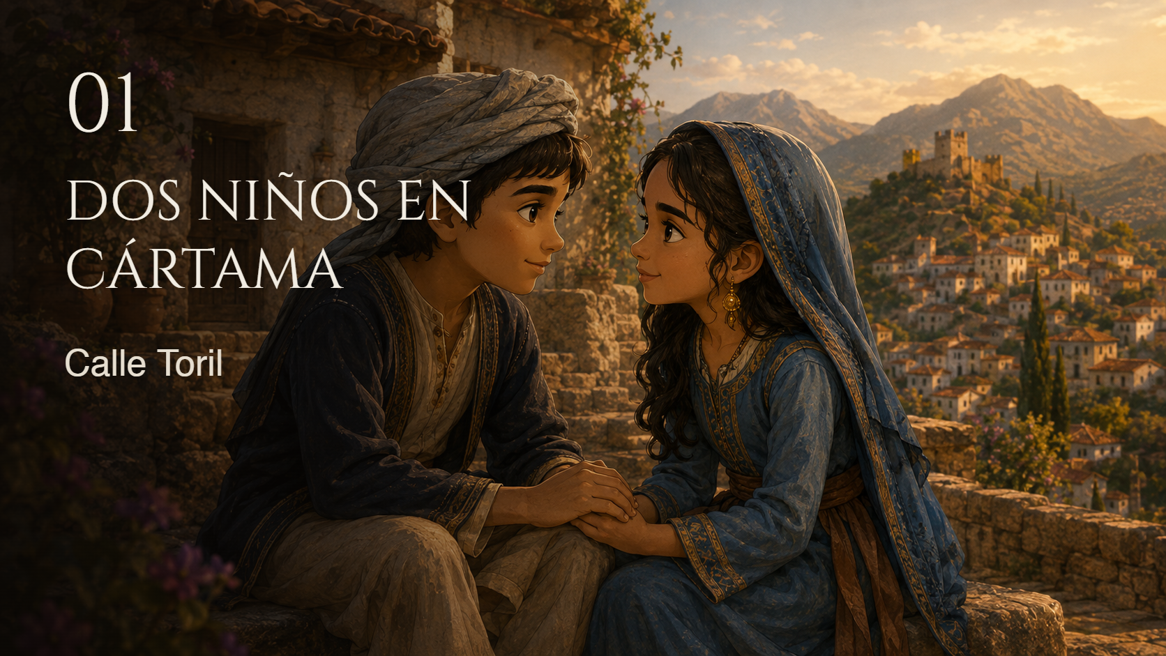 01 · Dos niños en Cártama · Calle Toril