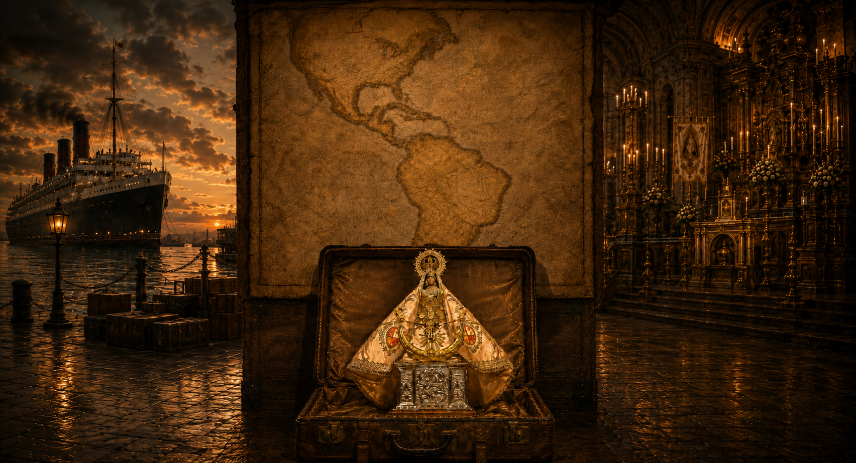 Imagen de la próxima audioguía: Remedios Coronada, la Virgen que recorrió América